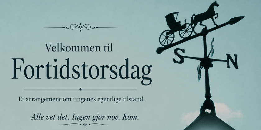 Fortidstorsdag på InnoCamp. 